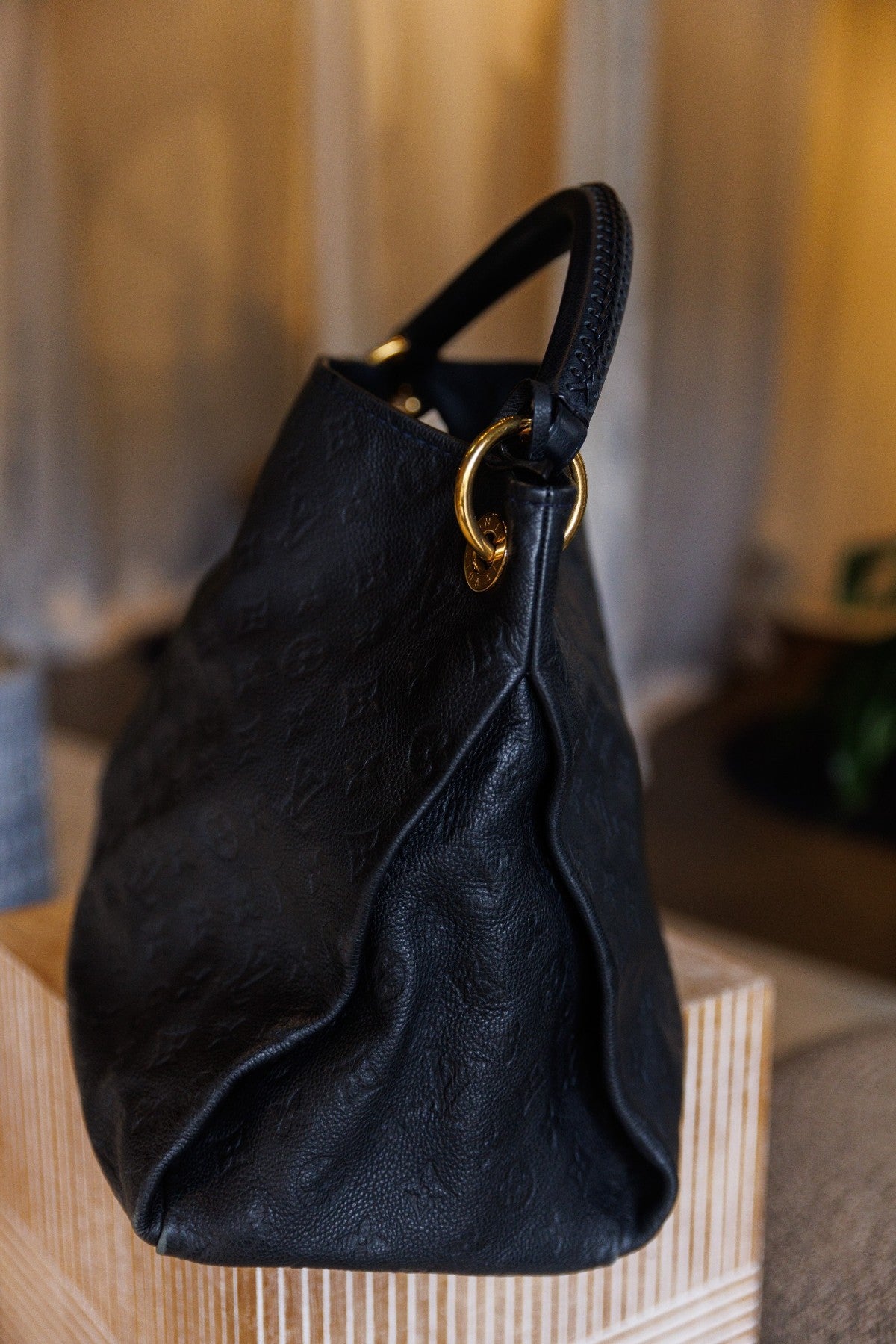 Louis Vuitton Artsy MM in Navy