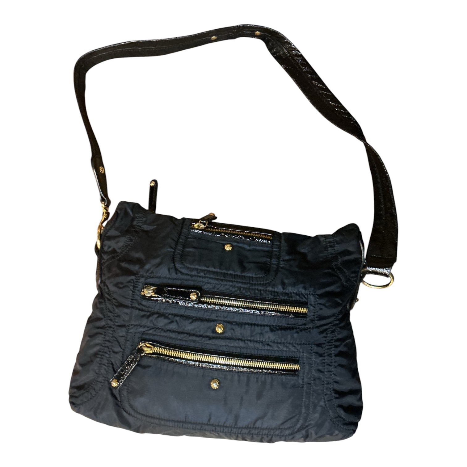 TOD’ NYLON SHOULDER BAG